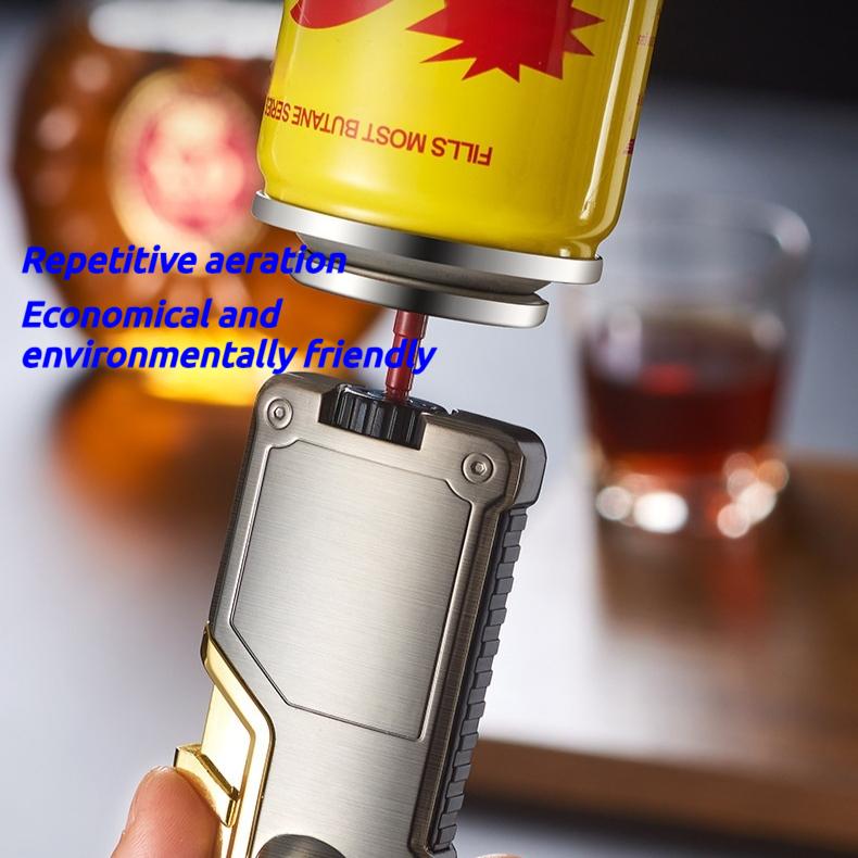Elegant Lady's Triple Color Flame Changing Lighter(Need to be inflated)