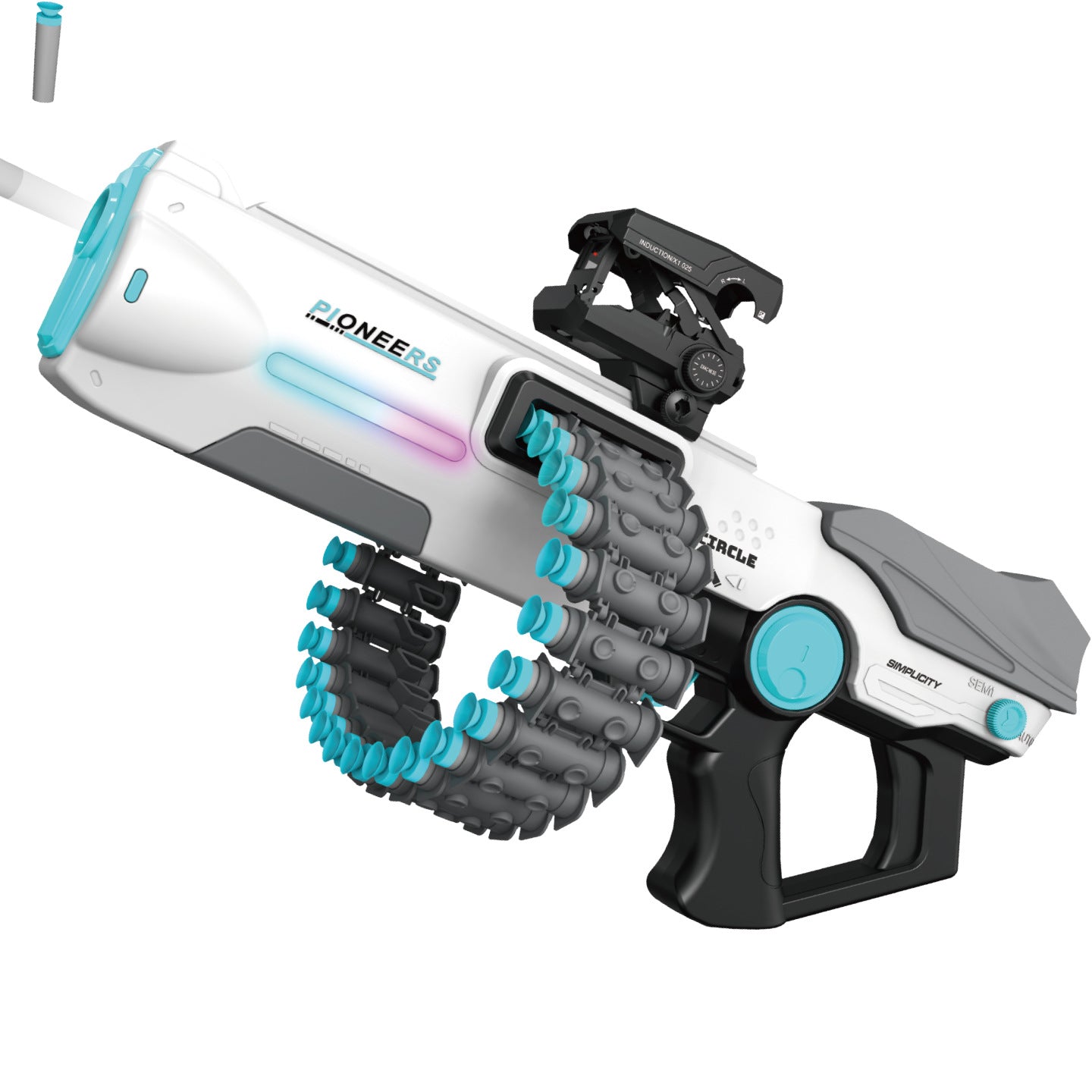 LED Chain Feed Dual Mode Blaster