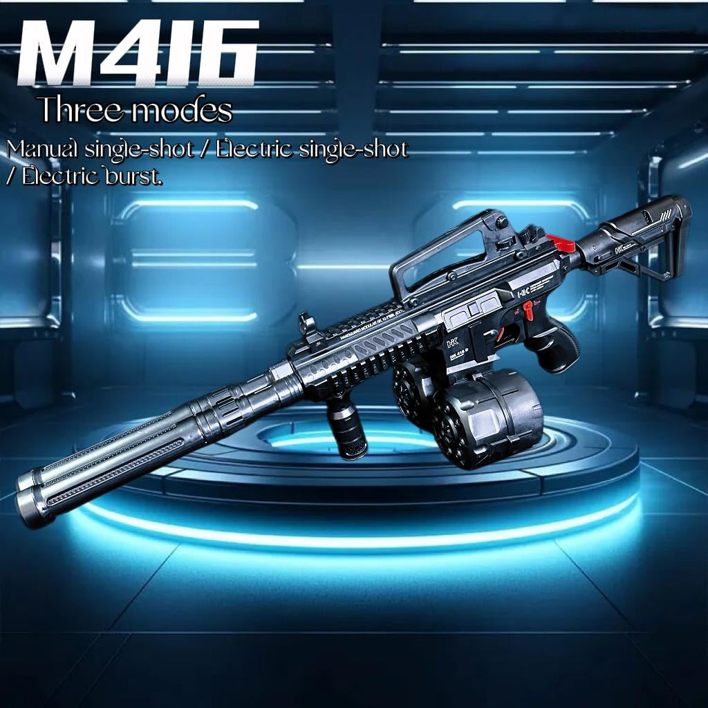 M416 Dual-Barrel Gel Blaster – Glow Edition