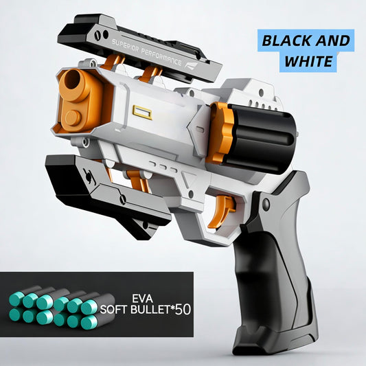 Burst Revolver Soft Dart Blaster