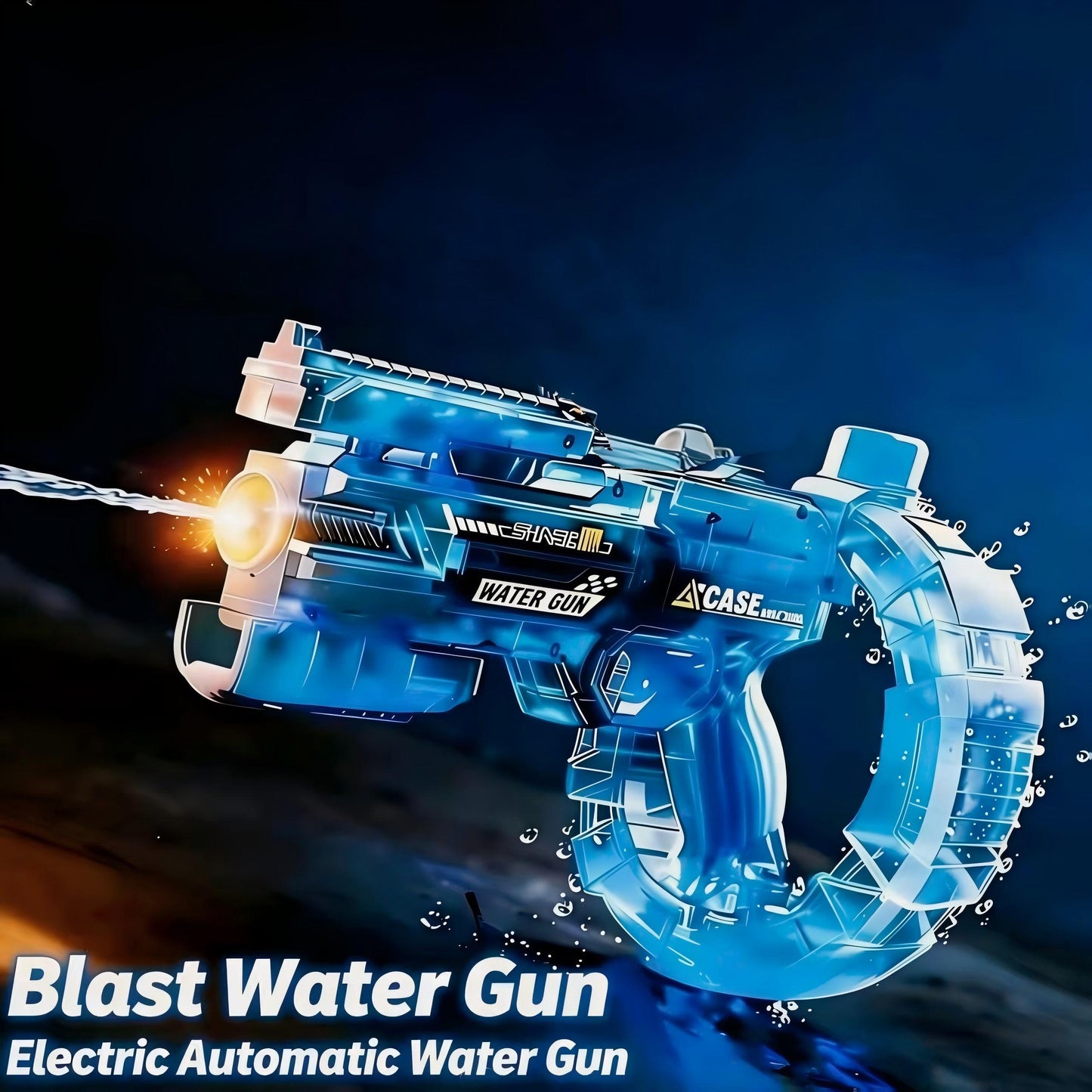 Space Ring LED Electric Water Blaster