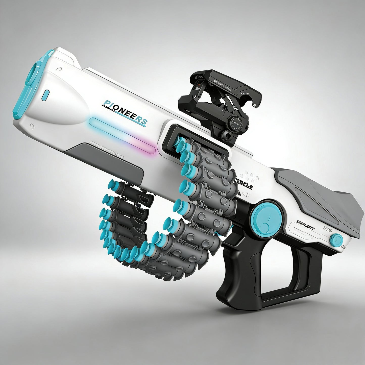 LED Chain Feed Dual Mode Blaster