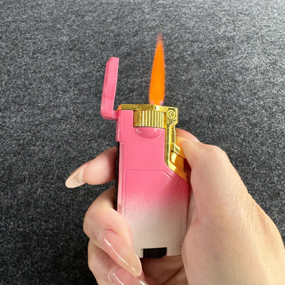 Elegant Lady's Triple Color Flame Changing Lighter(Need to be inflated)