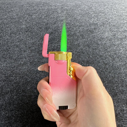 Elegant Lady's Triple Color Flame Changing Lighter(Need to be inflated)