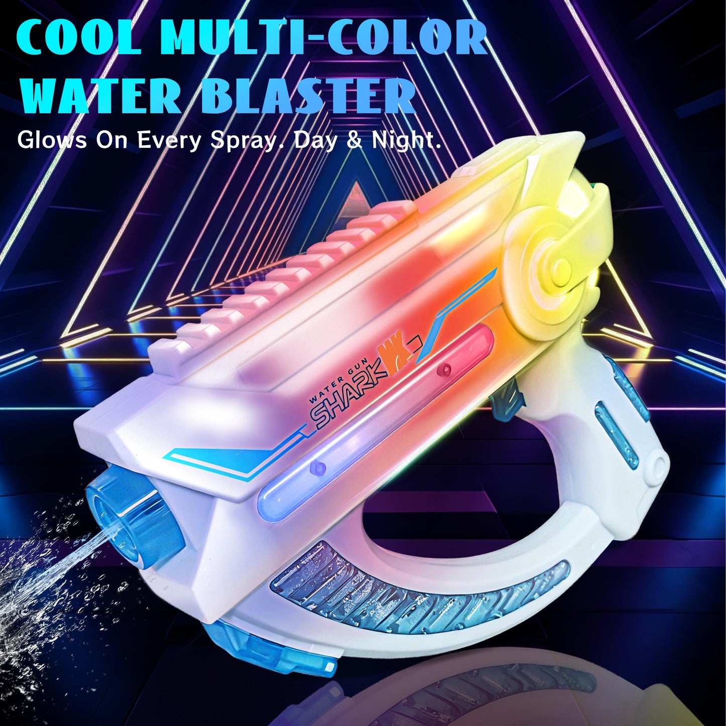 Rainbow LED Electric Water Blaster