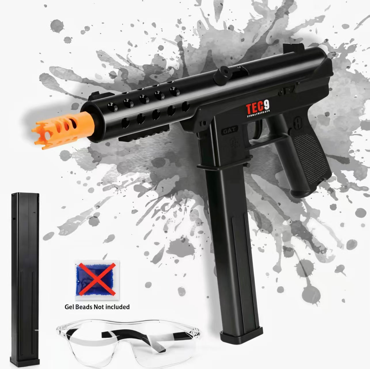 TEC9 Electric Gel Blaster – Tactical Edition