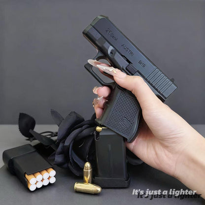 Glock 26 Cool Tactical Metal Lighter Windproof & Refillable(Requires Inflation)