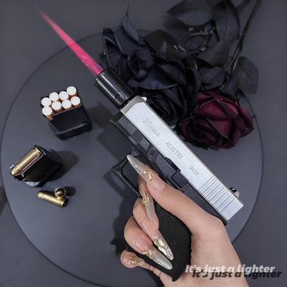 Glock 26 Cool Tactical Metal Lighter Windproof & Refillable(Requires Inflation)