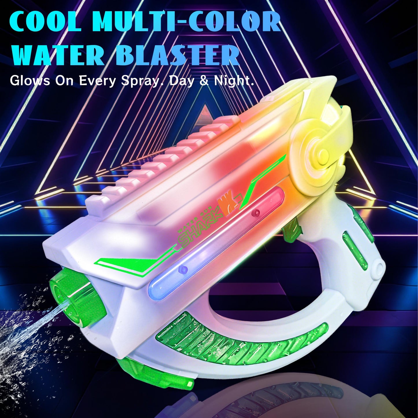 Rainbow LED Electric Water Blaster