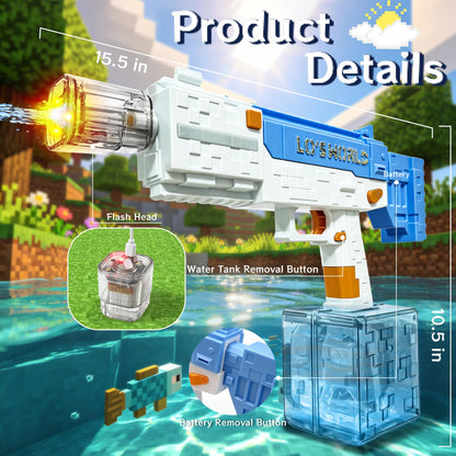 Pixel Brick Electric Water Blaster