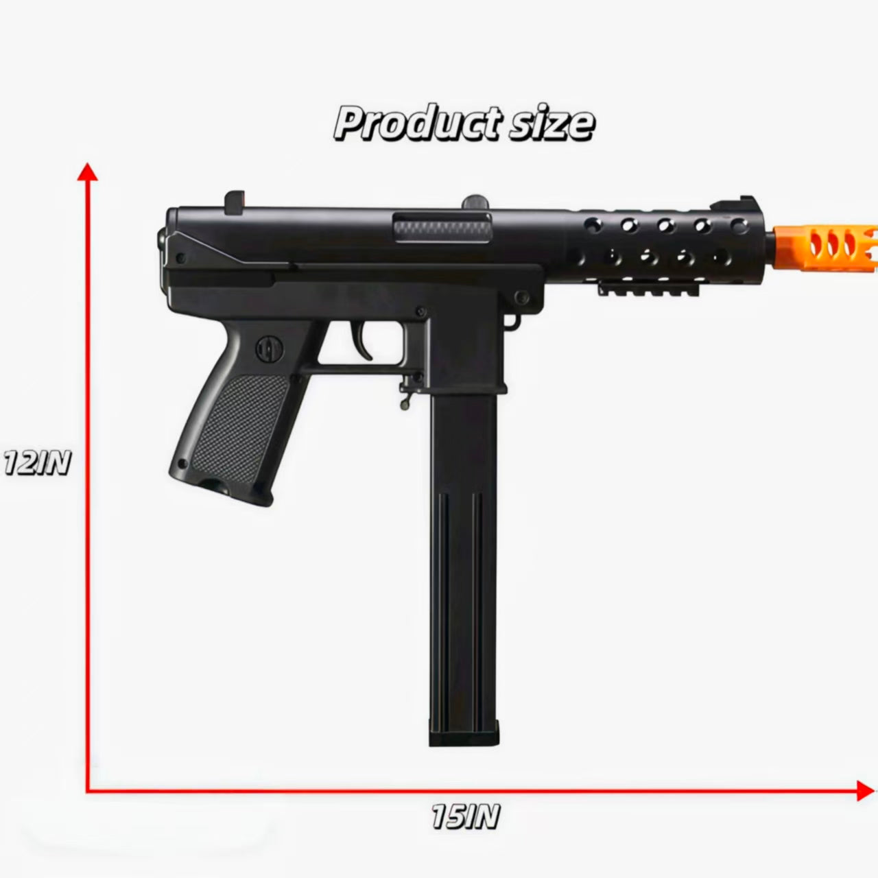 TEC9 Electric Gel Blaster – Tactical Edition