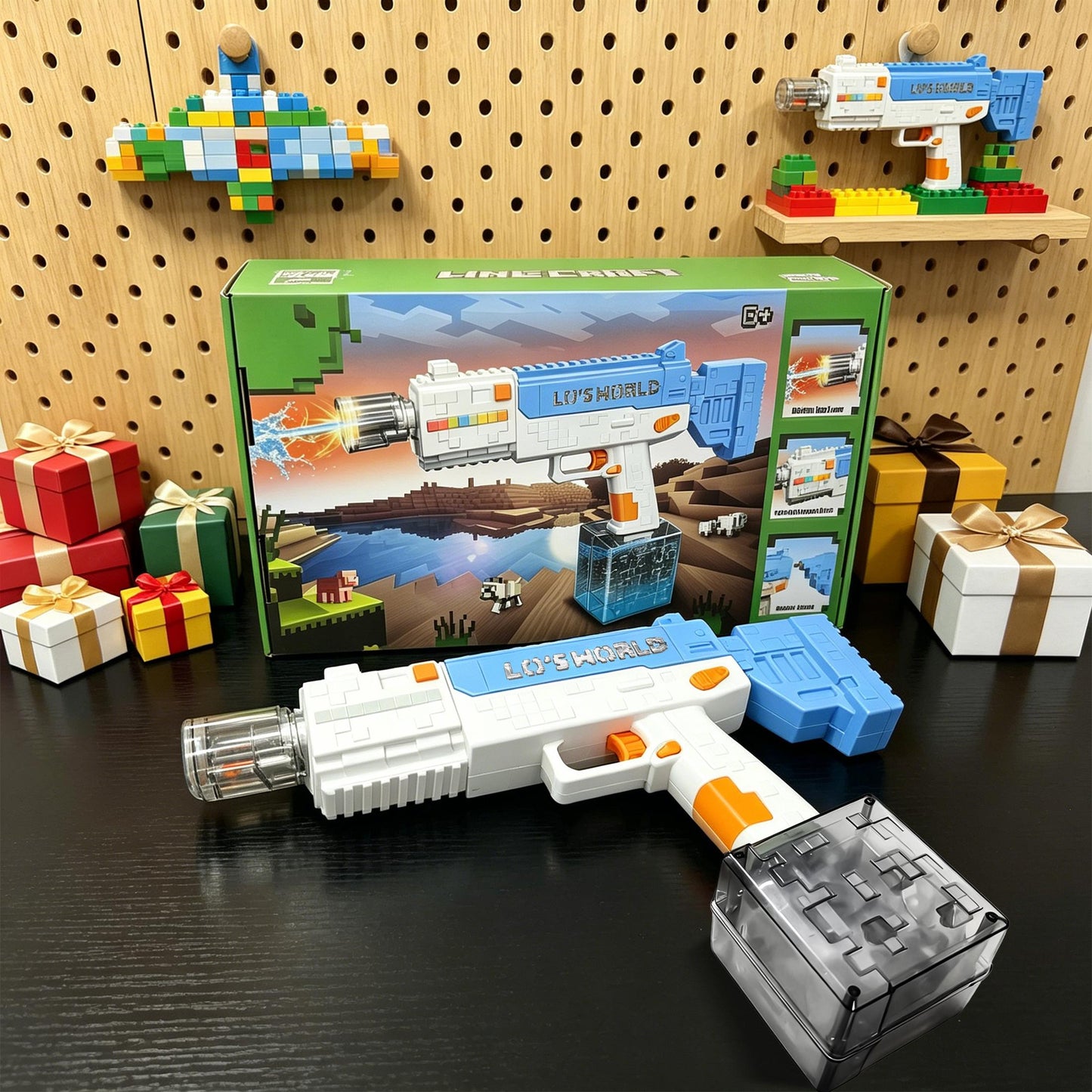 Pixel Brick Electric Water Blaster