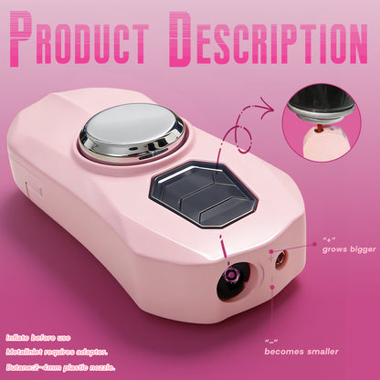 Cute Pink Sports Car Lighter & Rotatable Relaxation Toy 2-in-1