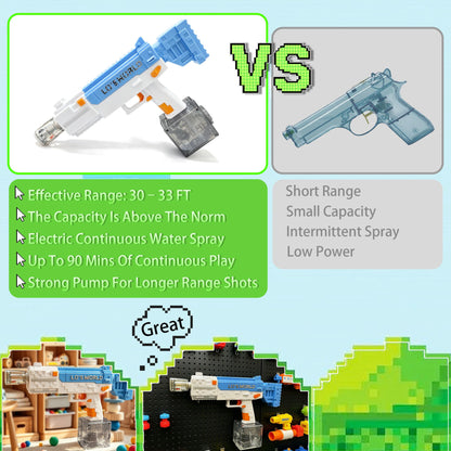 Pixel Brick Electric Water Blaster