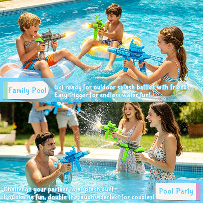 Semi-Transparent Electric Water Blaster