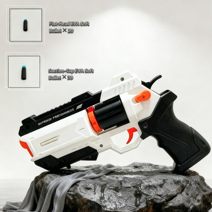Burst Revolver Soft Dart Blaster