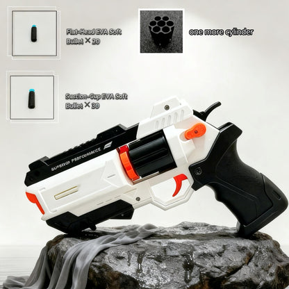 Burst Revolver Soft Dart Blaster