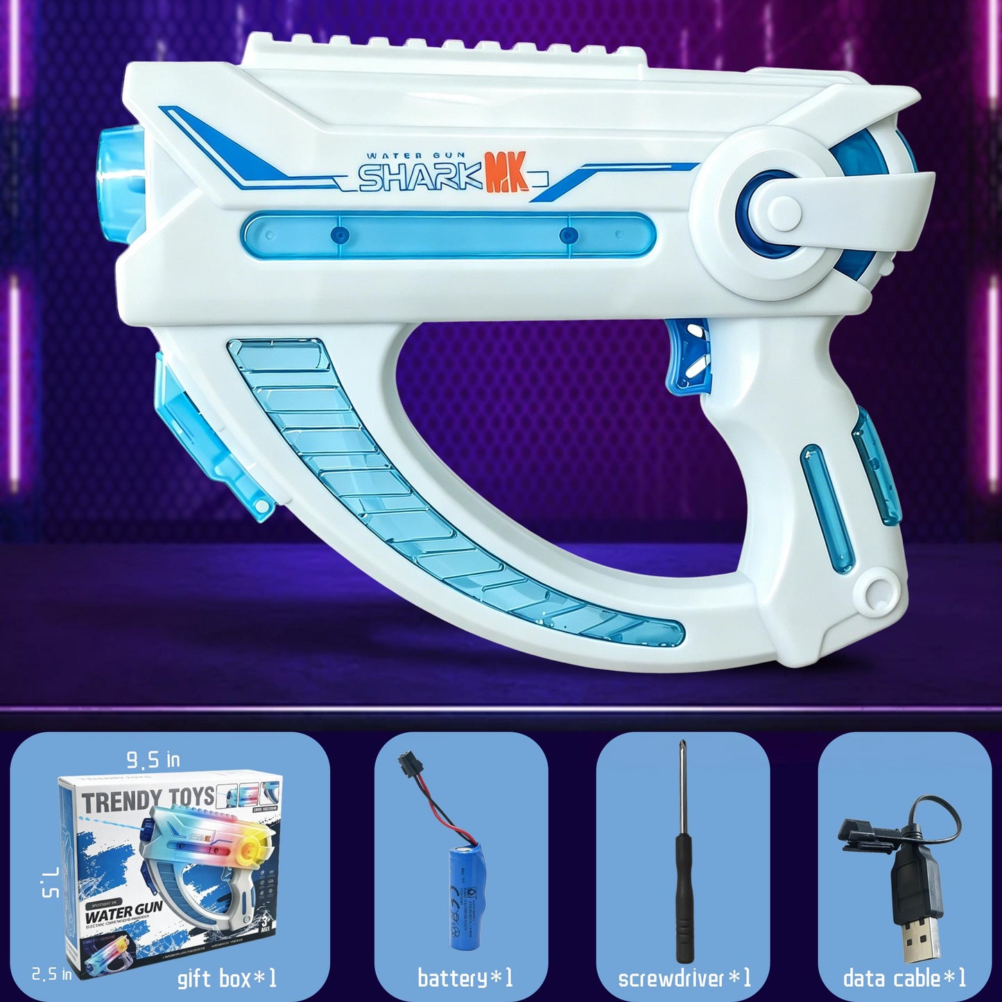 Rainbow LED Electric Water Blaster